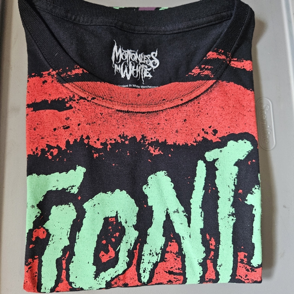 MOTIONLESS IN WHITE AOP T-SHIRT - Picture 4 of 4